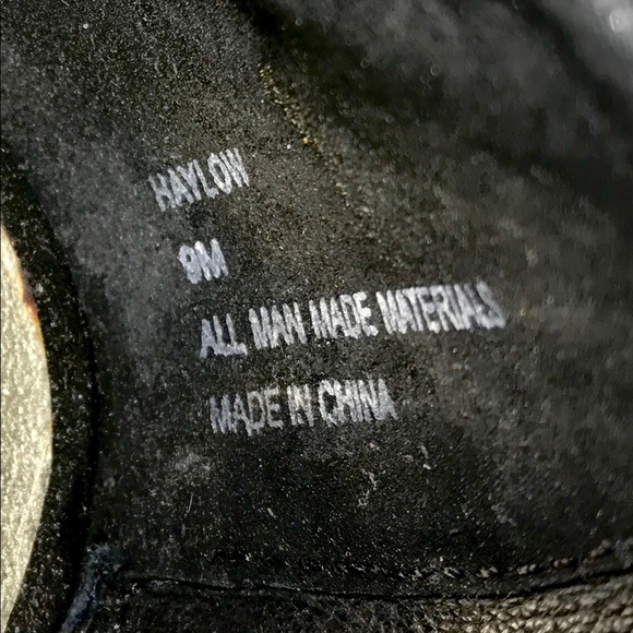 Steve Madden Black Haylow Heels 9M - Picture 7 of 7